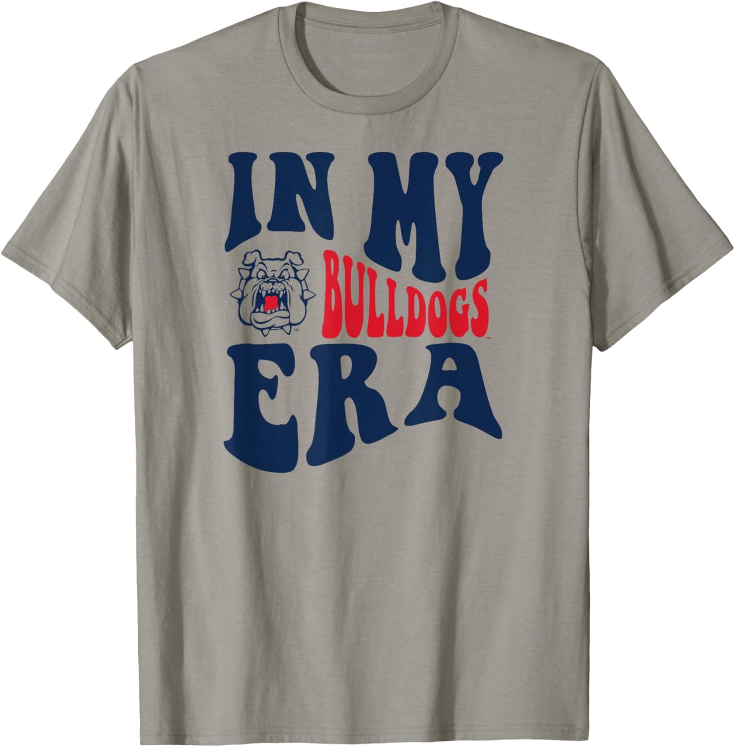 Fresno State Bulldogs Era White Officially Licensed T-Shirt - T-Shirt | Sand