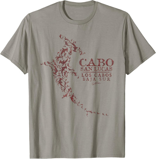 JCombs: Cabo San Lucas, Los Cabos Hammerhead Shark School T-Shirt - T-Shirt | Sand