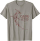 JCombs: Cabo San Lucas, Los Cabos Hammerhead Shark School T-Shirt - T-Shirt | Sand