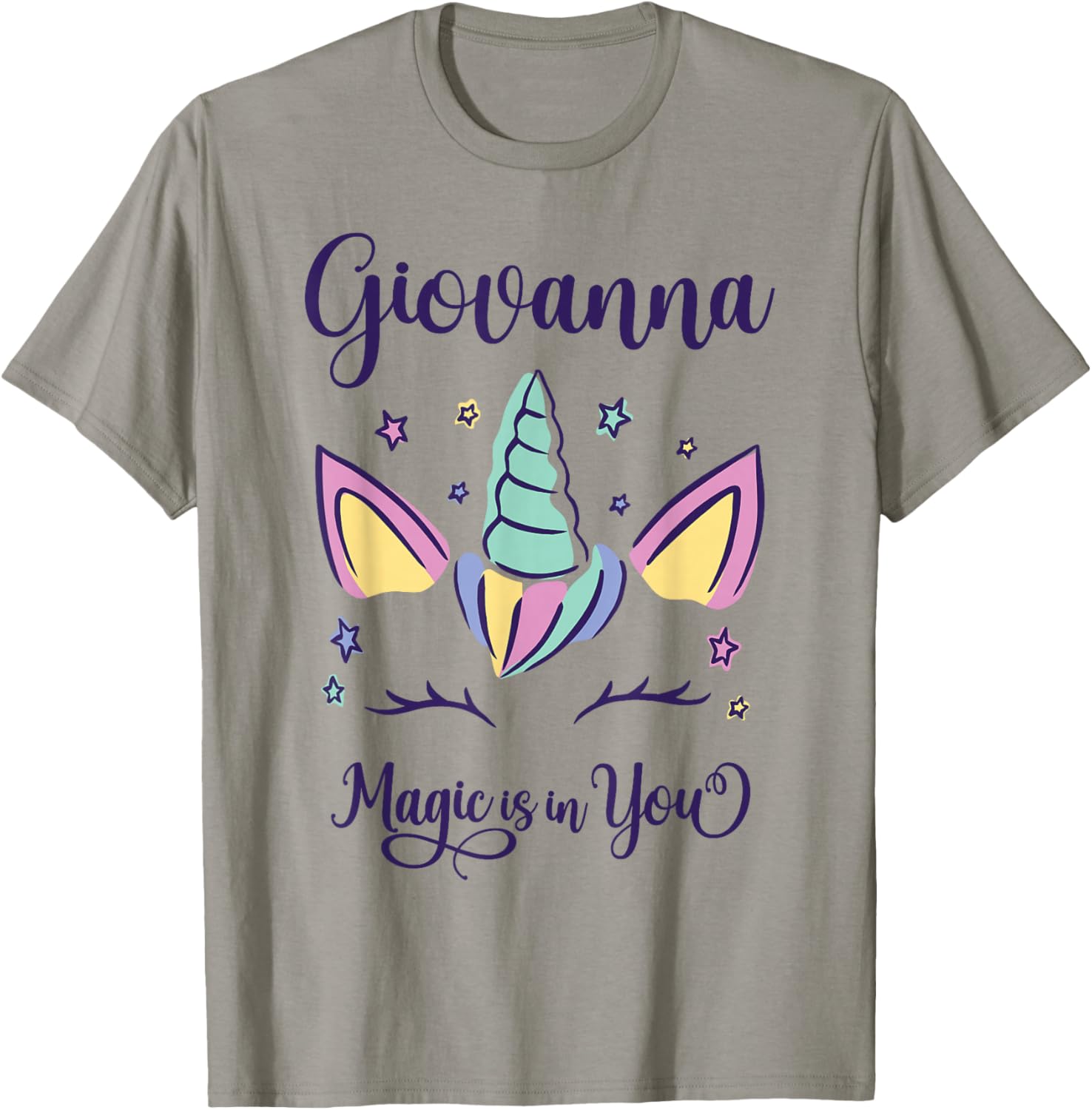 First Name Giovanna Personalized Giovanna T-Shirt - T-Shirt | Sand
