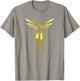Overwatch 2 Mercy Angel Silhouette V2 T-Shirt - T-Shirt | Sand