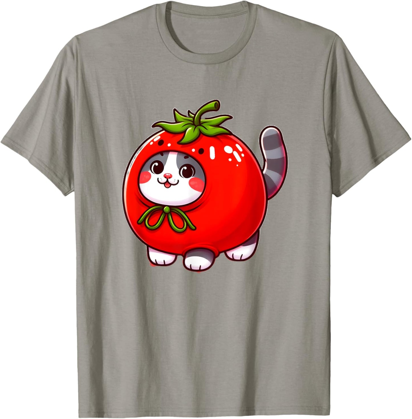 Cat in Tomato Costume T-Shirt - T-Shirt | Sand