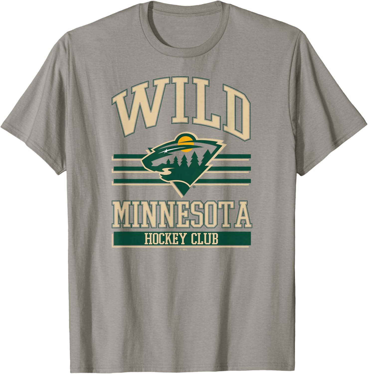 Minnesota Wild Hockey Club Red Officially Licensed T-Shirt - T-Shirt | Sand
