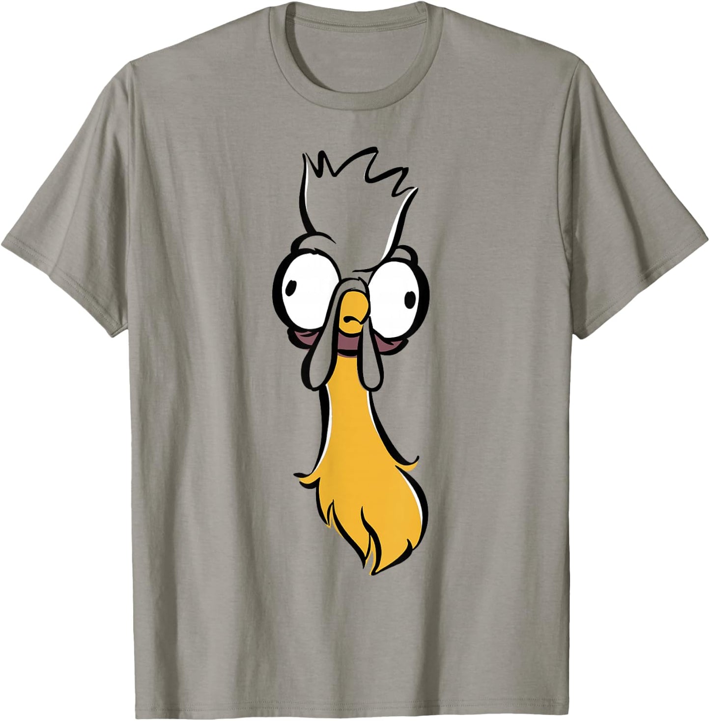 Disney Moana HEI HEI Big Face Sketch Portrait T-Shirt - T-Shirt | Sand