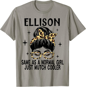 ELLISON Costume Cute Definition Personalized Name ELLISON T-Shirt - T-Shirt | Sand