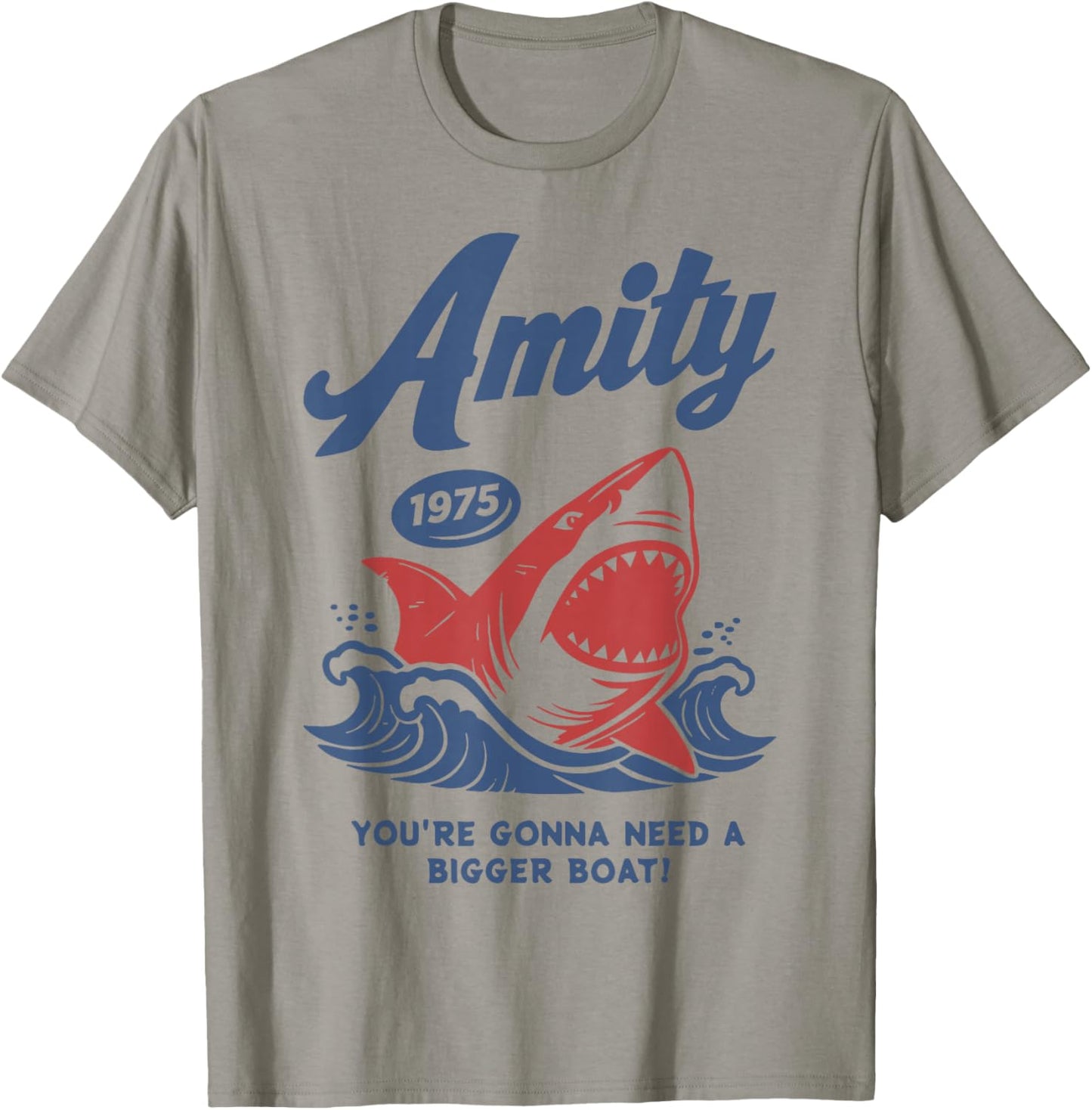Vintage Amity 1975 Retro Sailboat Sunrise Summer T-Shirt - T-Shirt | Sand