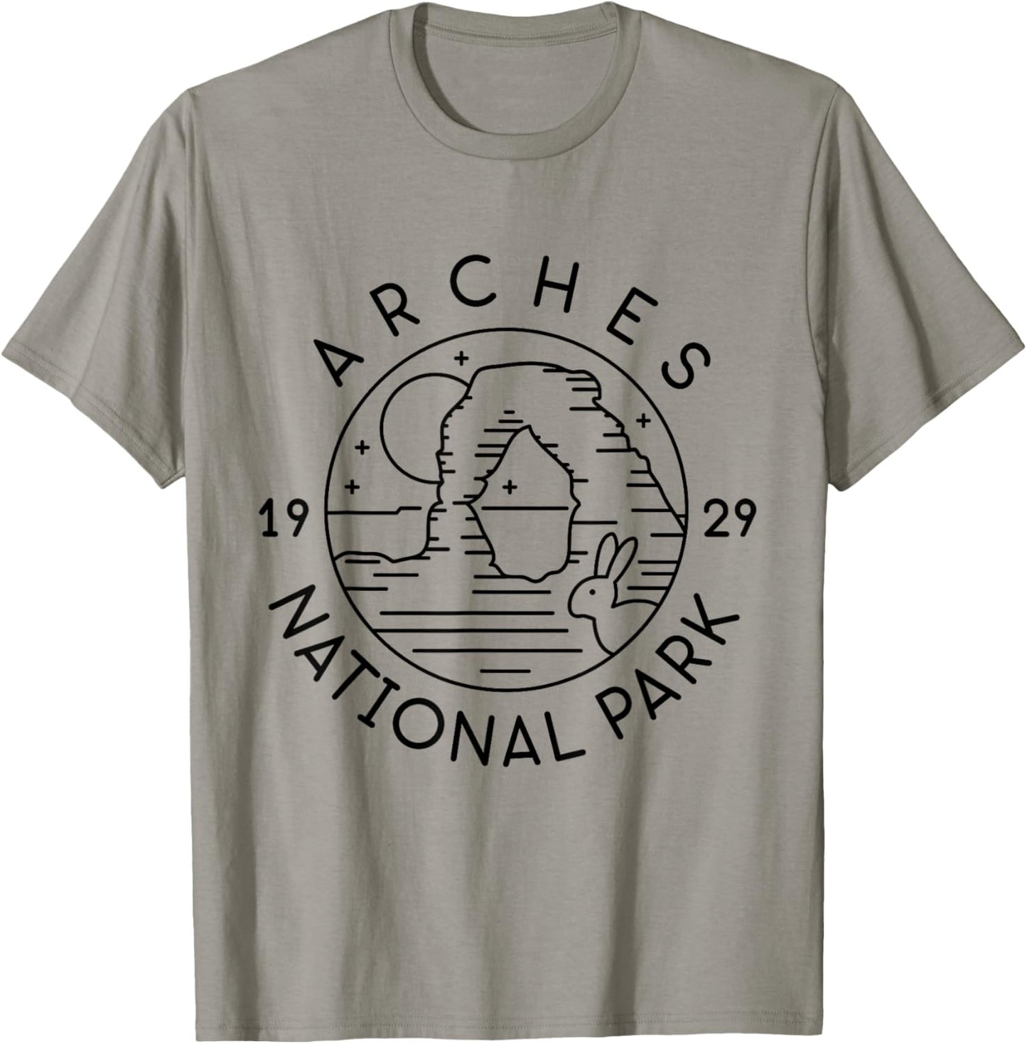 Arches National Park 1929 Moab Utah T-Shirt - T-Shirt | Sand
