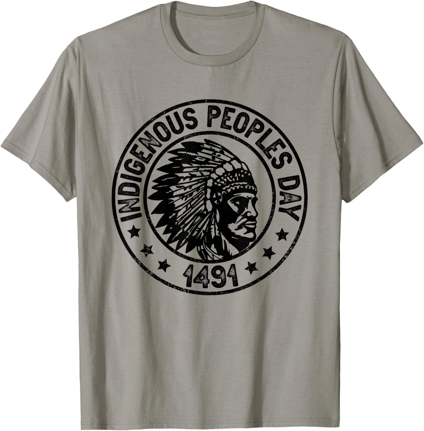 Indigenous Peoples Day Native American Heritage Indian Pride T-Shirt - T-Shirt | Sand