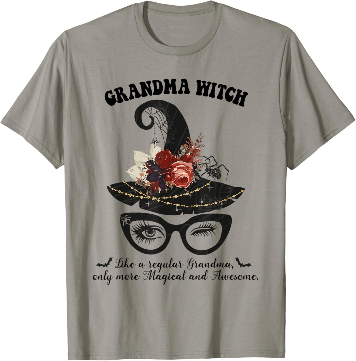 Magical Grandma Witch - Awesome Halloween Witchy Grandma T-Shirt - T-Shirt | Sand