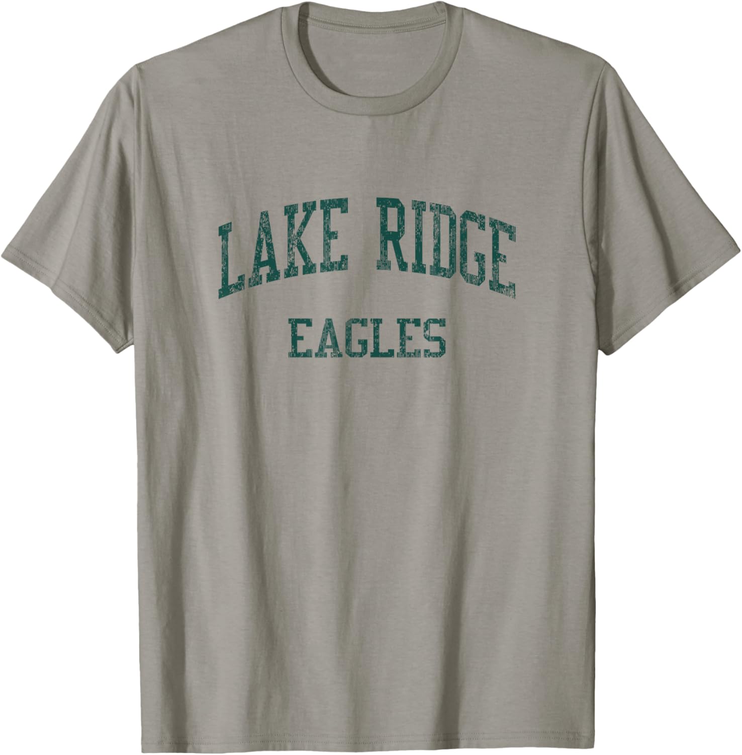 Lake Ridge High School HS Mansfield TX Vintage Sports T-Shirt - T-Shirt | Sand
