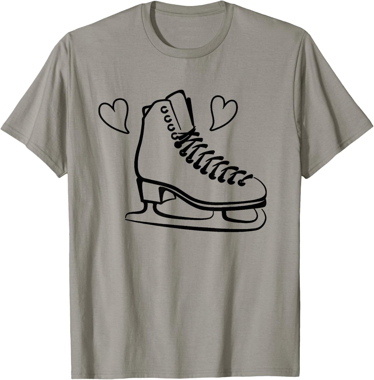 Ice Skating Figure Skates T-Shirt - T-Shirt | Sand