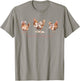 Retro Vintage Chickens and Pink Bows Coquette Clothing Women T-Shirt - T-Shirt | Sand