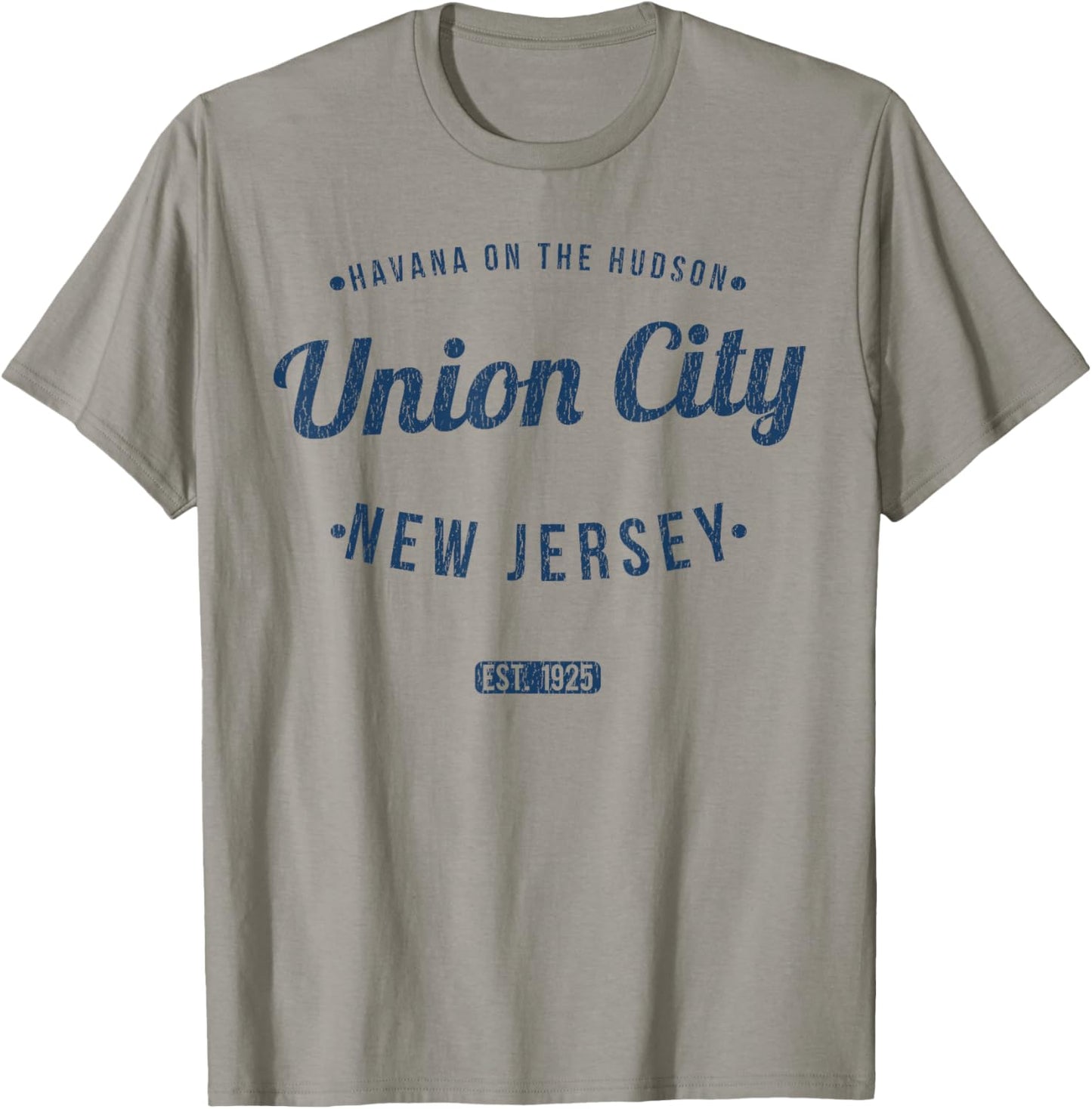 Union City New Jersey Vintage Travel Souvenir Union City T-Shirt - T-Shirt | Sand