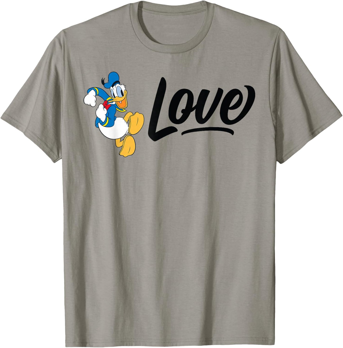Donald Duck - Love Donald Duck T-Shirt - T-Shirt | Sand