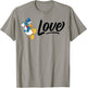 Donald Duck - Love Donald Duck T-Shirt - T-Shirt | Sand