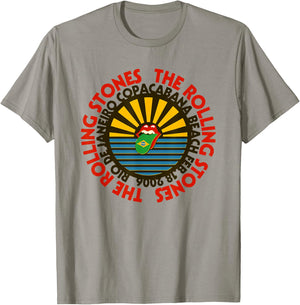 Official Rolling Stones Copacabana Beach T-Shirt - T-Shirt | Sand