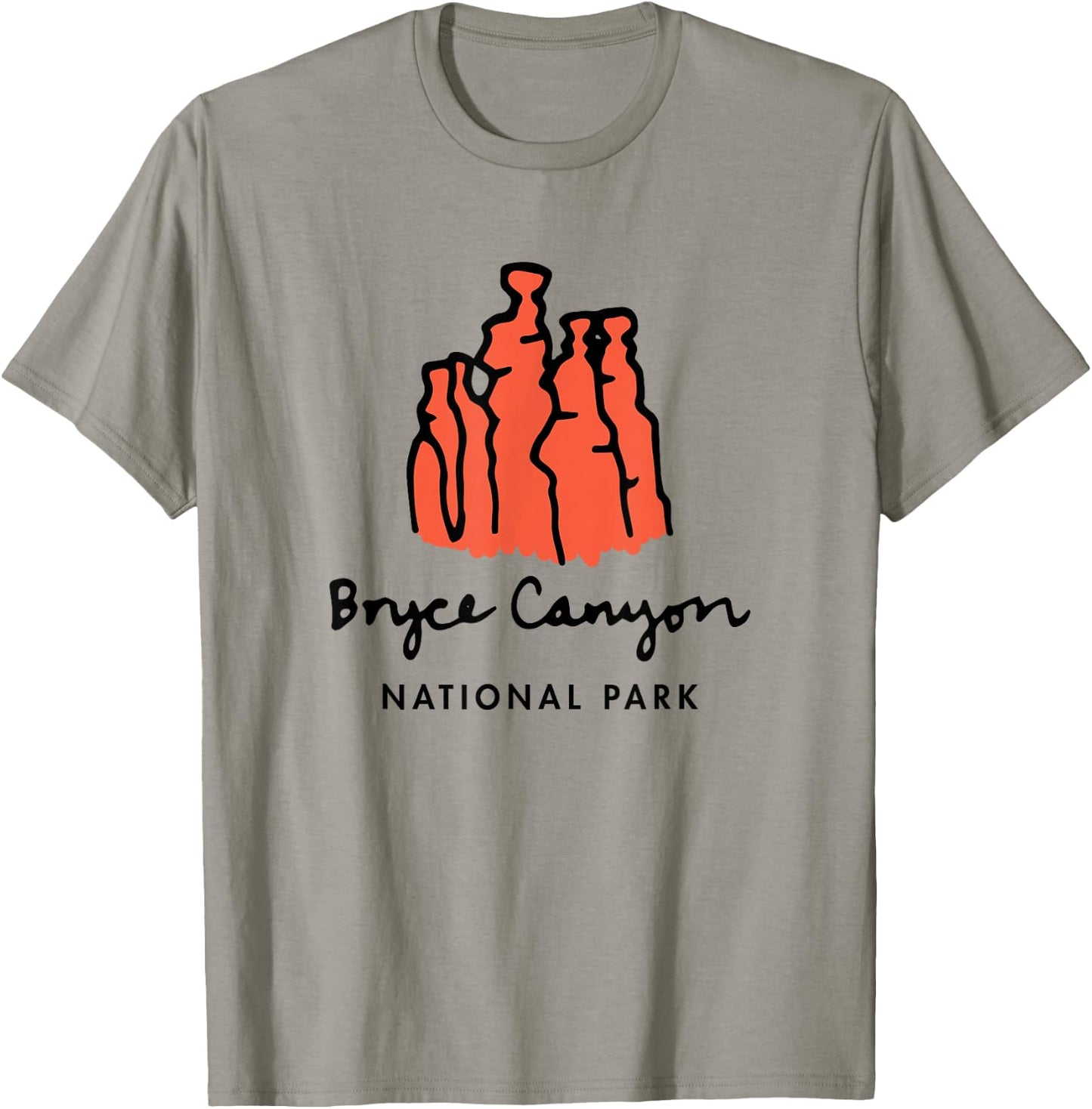 Family Vacation Design - Retro Bryce Canyon National Park T-Shirt - T-Shirt | Sand