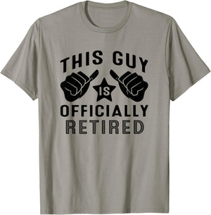 This Guy Is Retired Retirement T-Shirt - T-Shirt | Sand