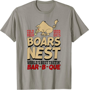 Boars Nest - Cold Beer - Good Eats T-Shirt - T-Shirt | Sand