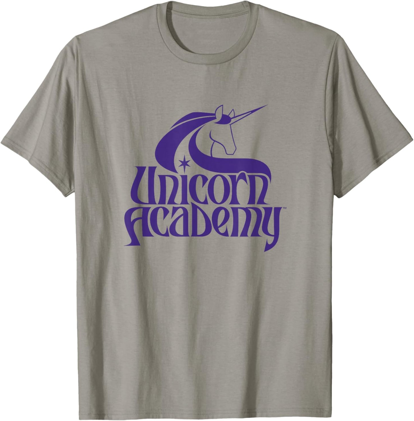 Unicorn Academy Logo T-Shirt - T-Shirt | Sand