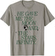 He Gave Me The Moon And The Stars Infinity T-Shirt - T-Shirt | Sand