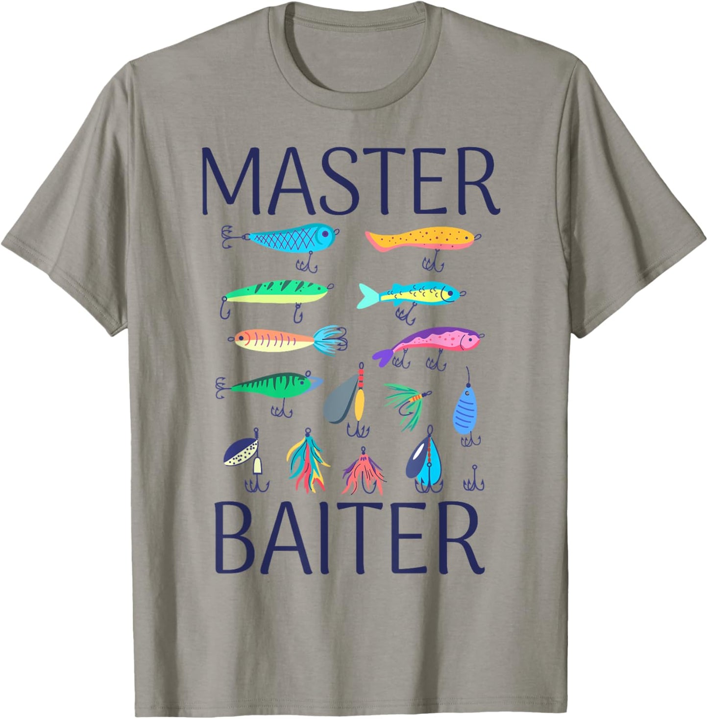 Fishing-Shirt Kids Toddler Boys Girls Master Baiter Funny T-Shirt - T-Shirt | Sand