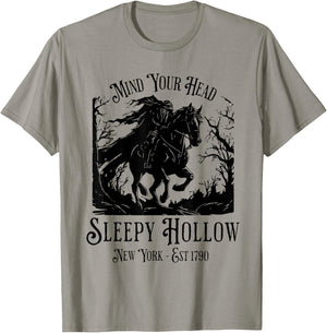 Sleepy Hollow New York Vintage T-Shirt - T-Shirt | Sand