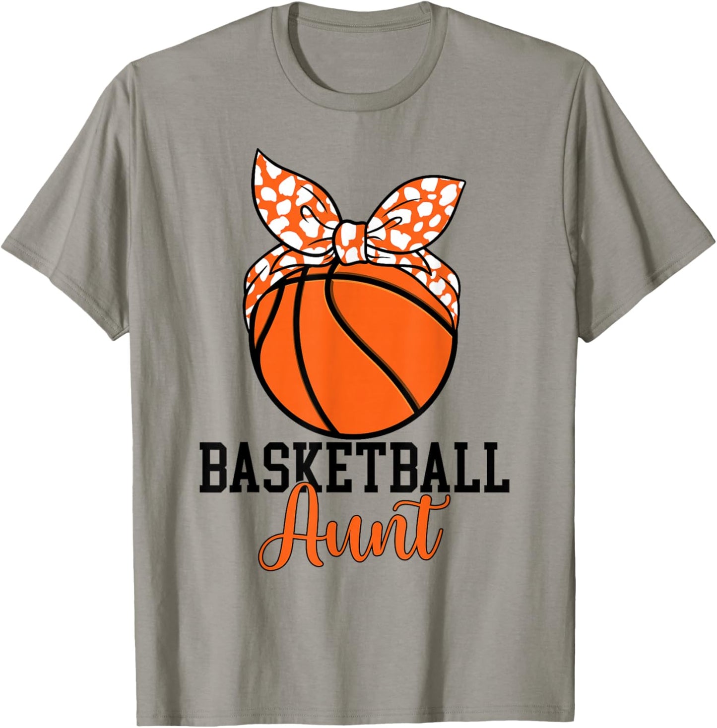 Basketball Aunt Proud Basketball Player Auntie T-Shirt - T-Shirt | Sand