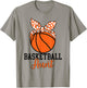 Basketball Aunt Proud Basketball Player Auntie T-Shirt - T-Shirt | Sand