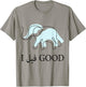 Funny Arabic Humor Elephant I Feel Good Arabic Quote T-Shirt - T-Shirt | Sand