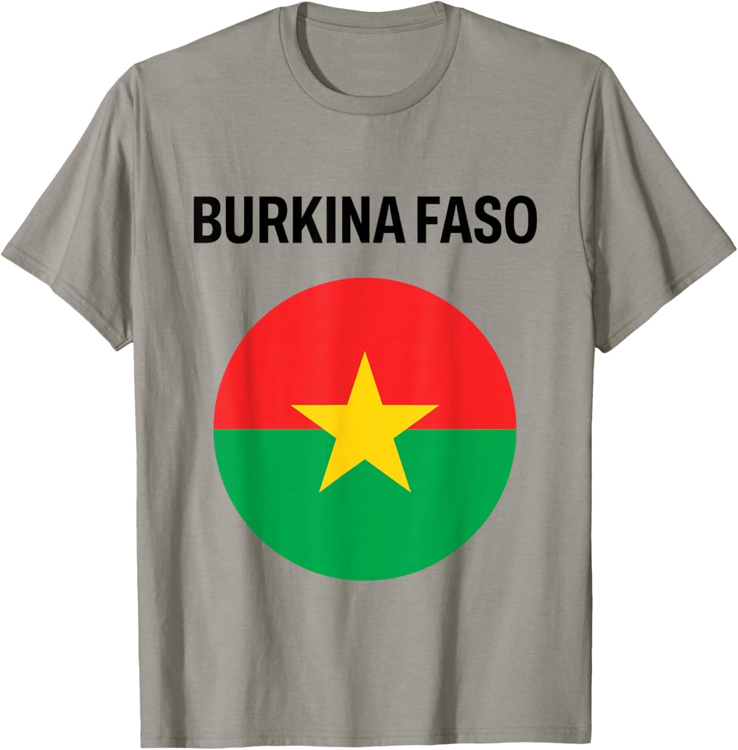 Burkina Faso Flag Modern T-Shirt - T-Shirt | Sand
