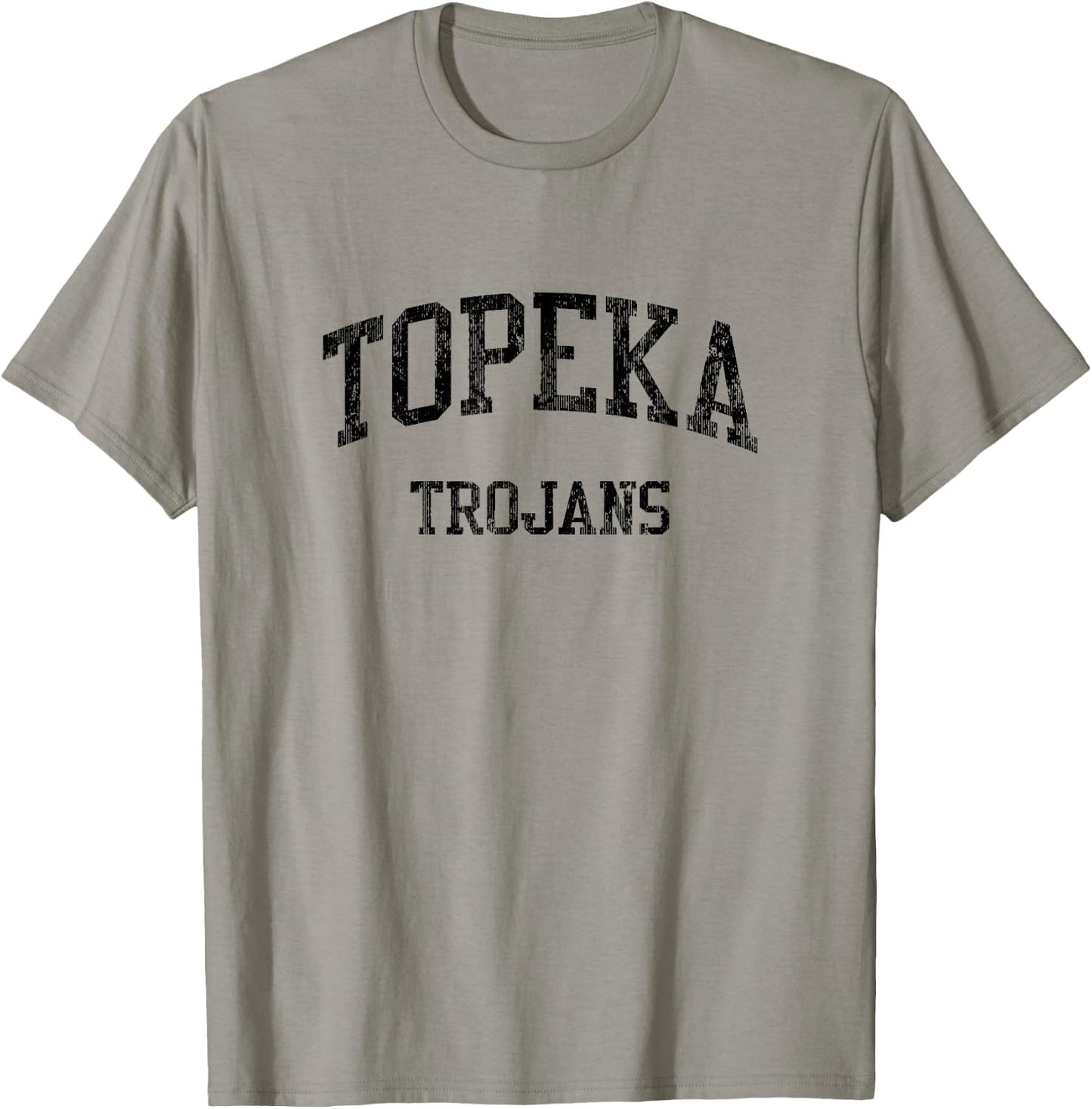 Topeka High School HS Topeka KS Vintage Sports T-Shirt - T-Shirt | Sand