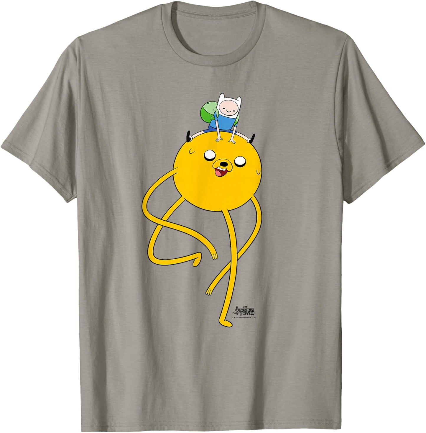 Adventure Time Jake's Ride T-Shirt - T-Shirt | Sand