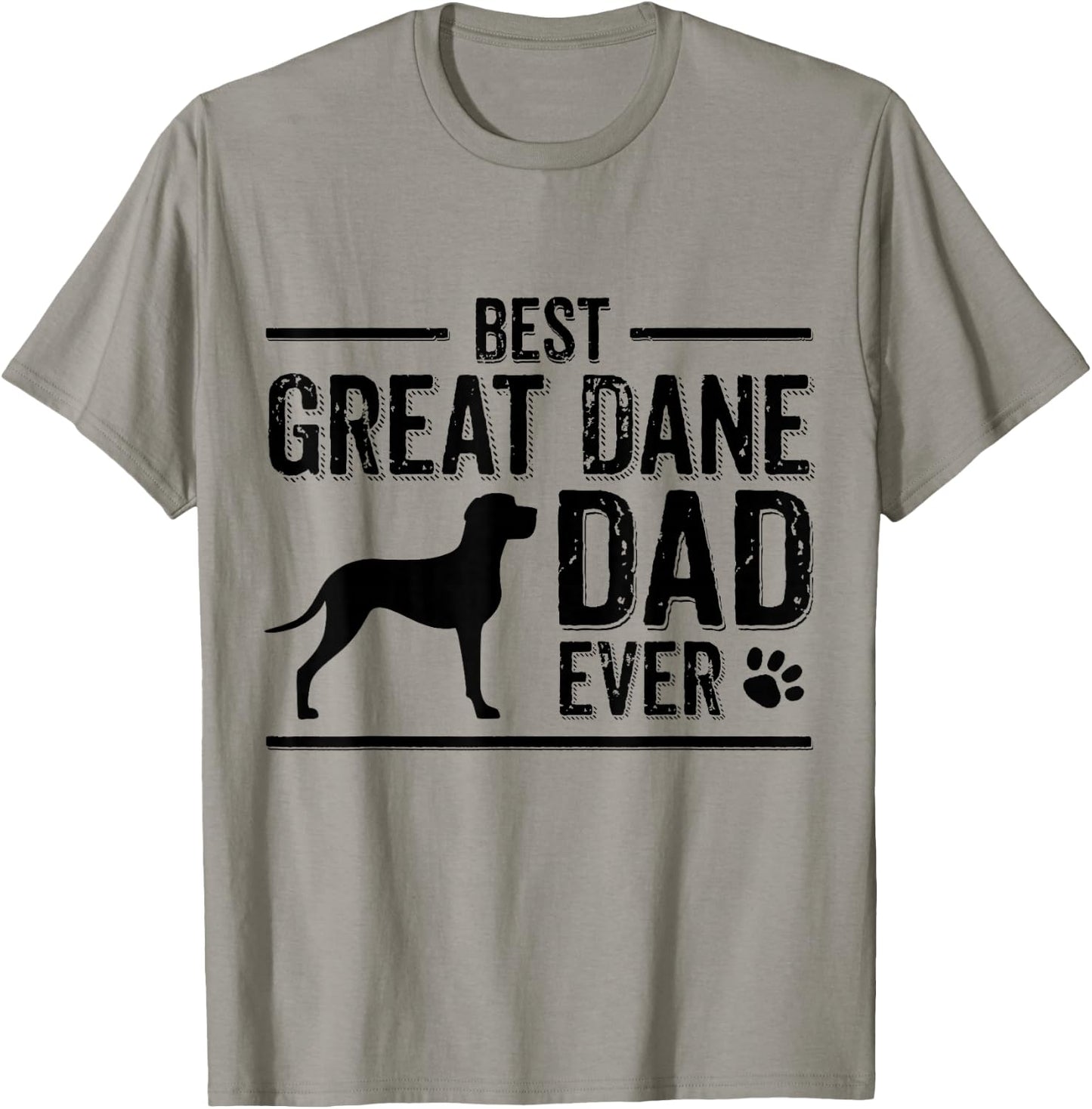 Best Great Dane Dad T-Shirt - T-Shirt | Sand