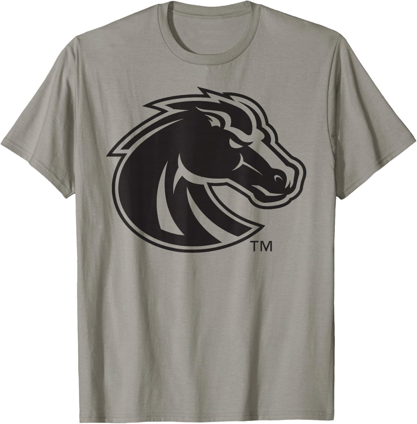 Boise State Broncos Two Tone White Officially Licensed T-Shirt - T-Shirt | Sand
