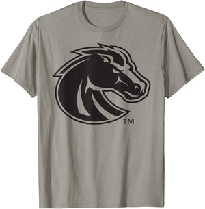 Boise State Broncos Two Tone White Officially Licensed T-Shirt - T-Shirt | Sand