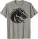 Boise State Broncos Two Tone White Officially Licensed T-Shirt - T-Shirt | Sand