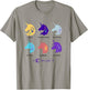 Unicorn Academy Unicorn Silhouettes Graphic T-Shirt - T-Shirt | Sand