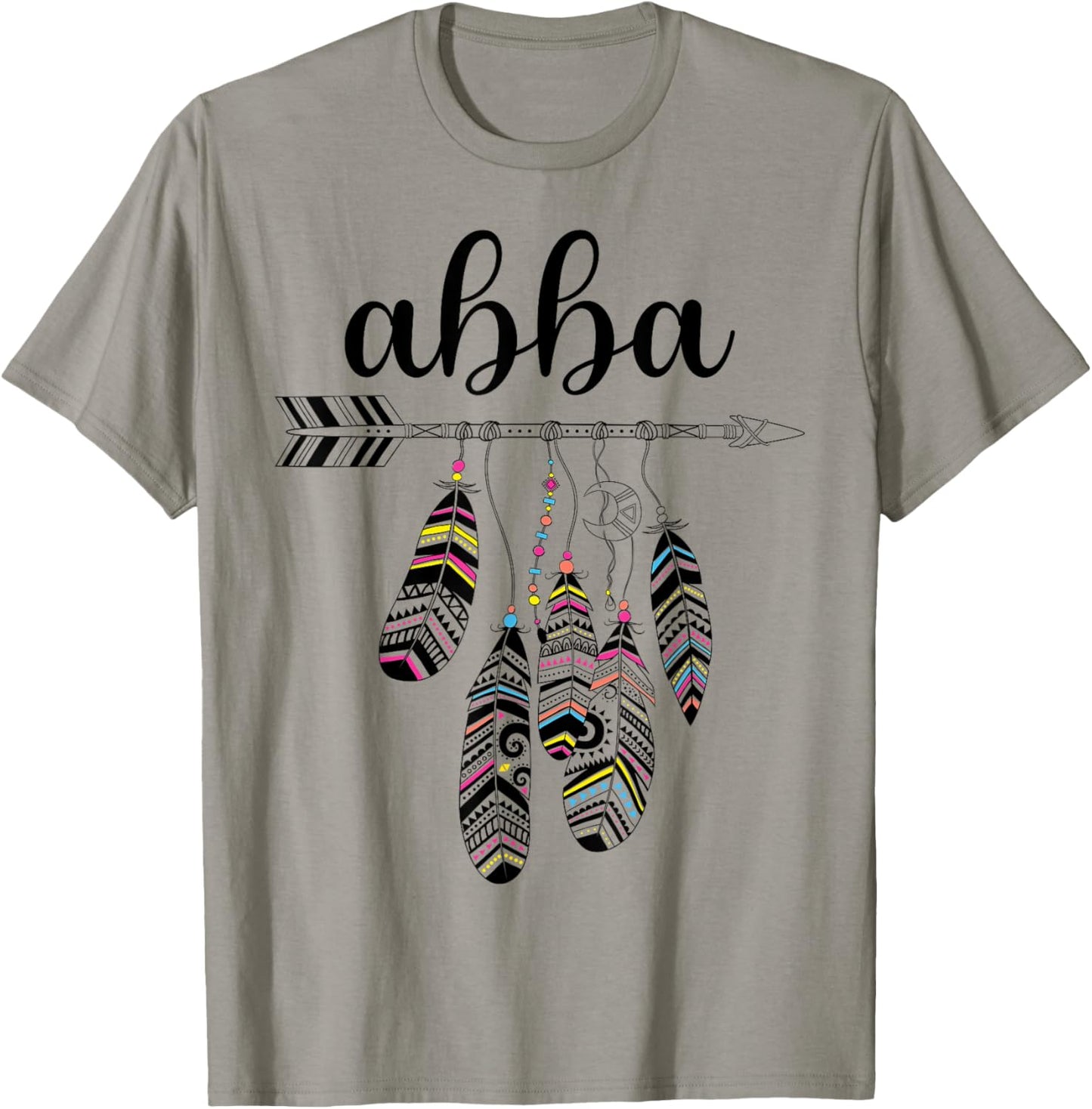 Abba Name Women Men Kids Abba Birthday Shirt Gift Abba Name T-Shirt - T-Shirt | Sand