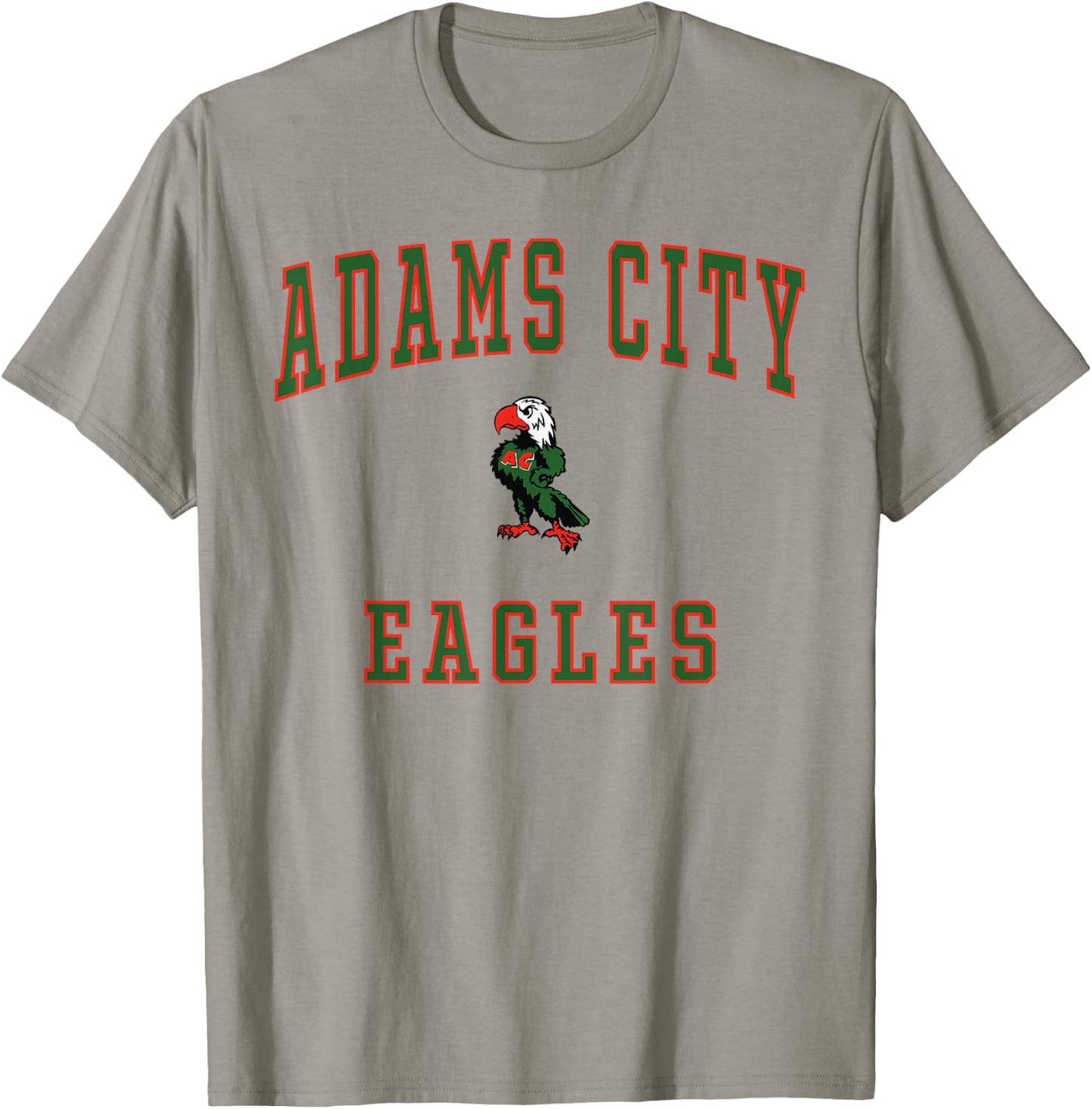 Adams City High School Eagles T-Shirt - T-Shirt | Sand