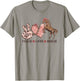 Peace Love Horses Girl I Love My Horses Equestrian Horseback T-Shirt - T-Shirt | Sand