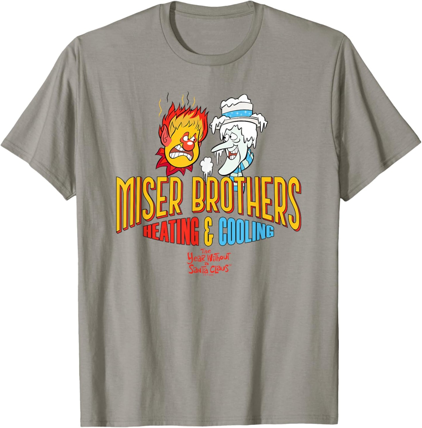The Year Without a Santa Claus Miser Brothers T-Shirt - T-Shirt | Sand