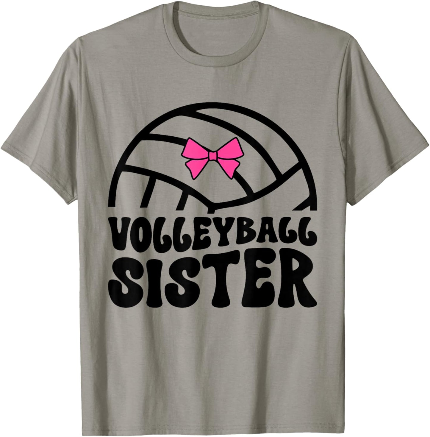 Volleyball Sister Of A Volleyball Player Sister T-Shirt - T-Shirt | Sand
