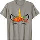 Cute Unicorn Pumpkin Shirts for Kids Halloween Thanksgiving T-Shirt - T-Shirt | Sand