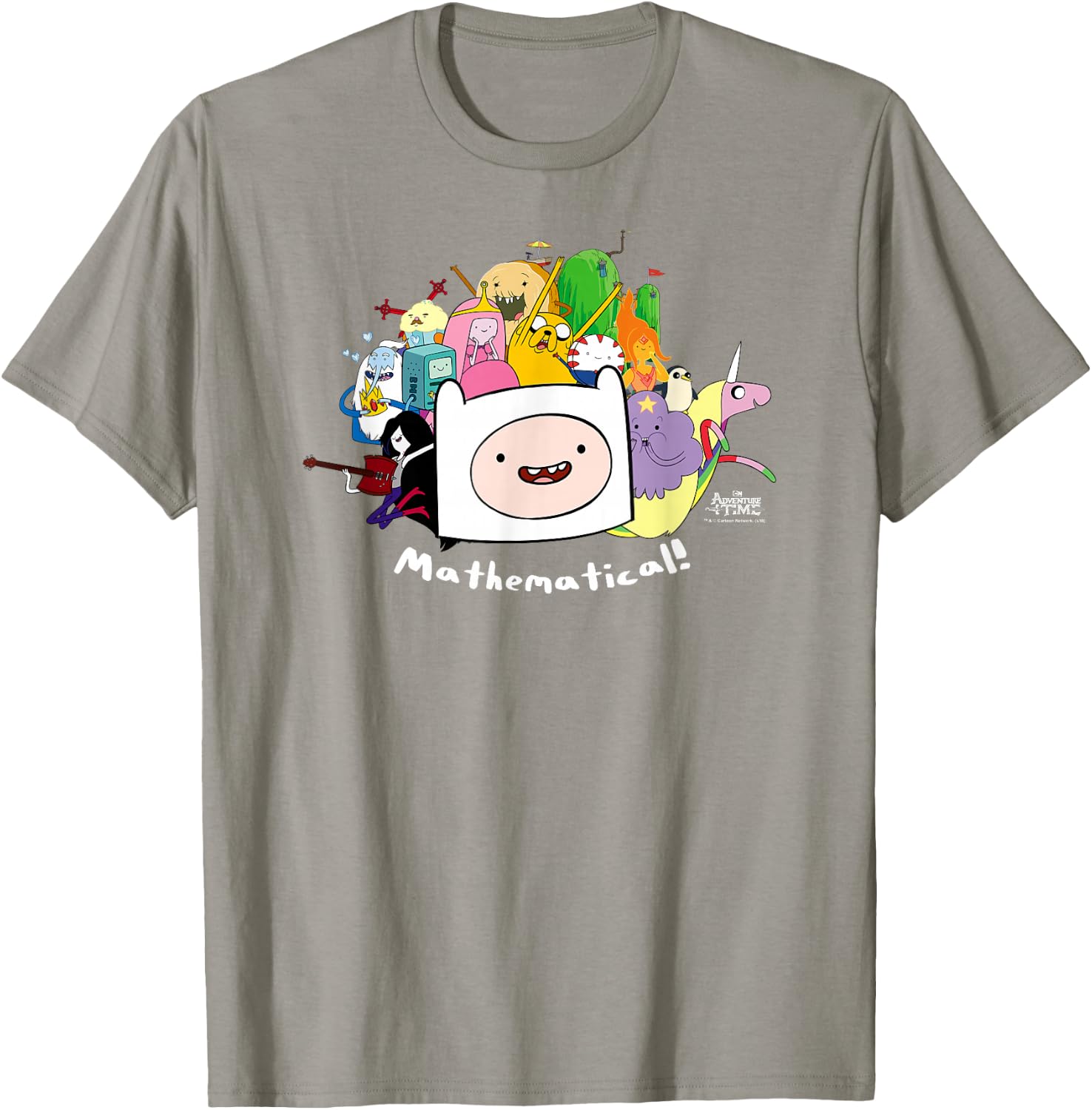 Adventure Time Mathematical T-Shirt - T-Shirt | Sand