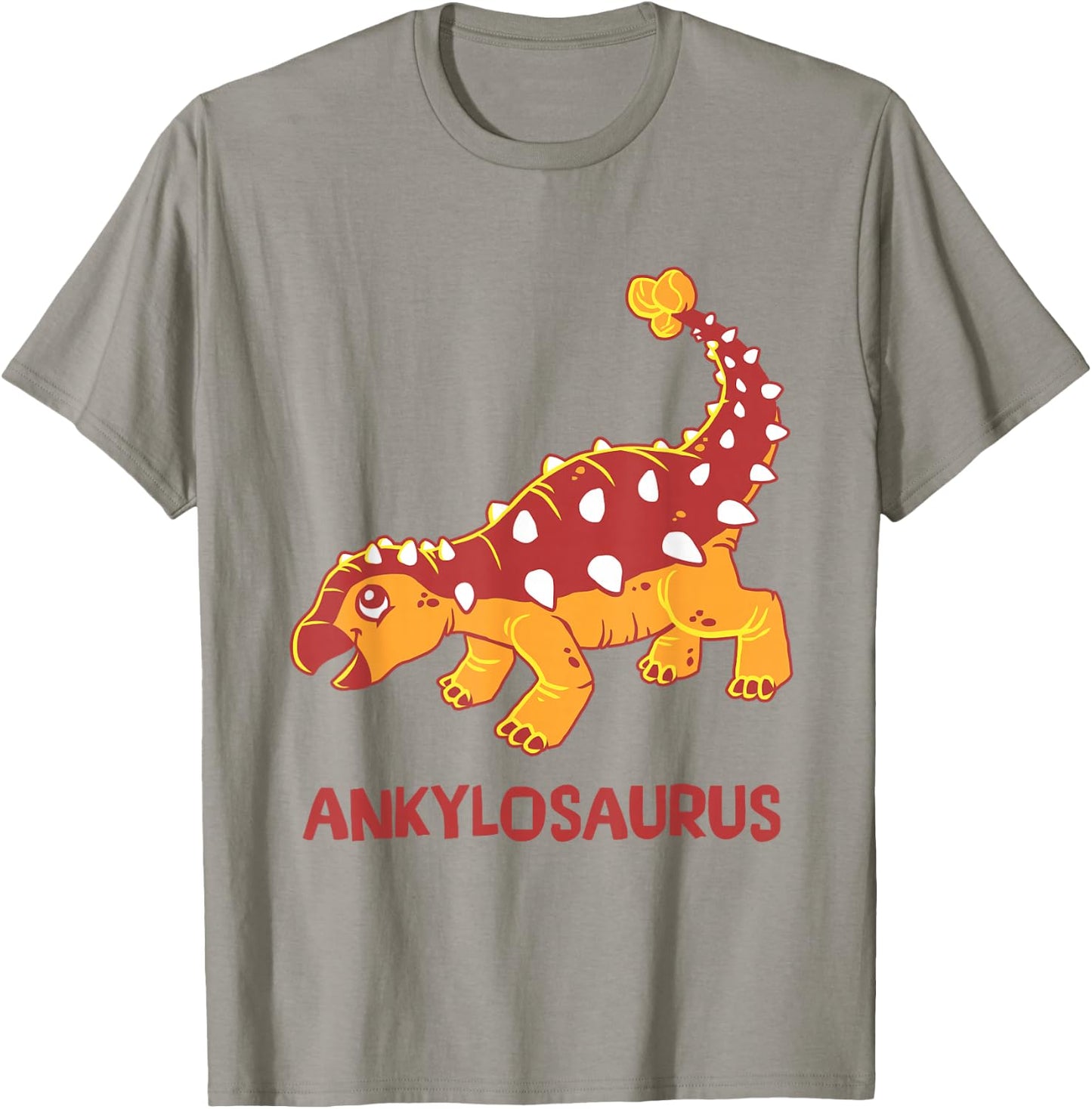 Ankylosaurus Dinosaur | Cute Jurassic Dino T-Shirt - T-Shirt | Sand