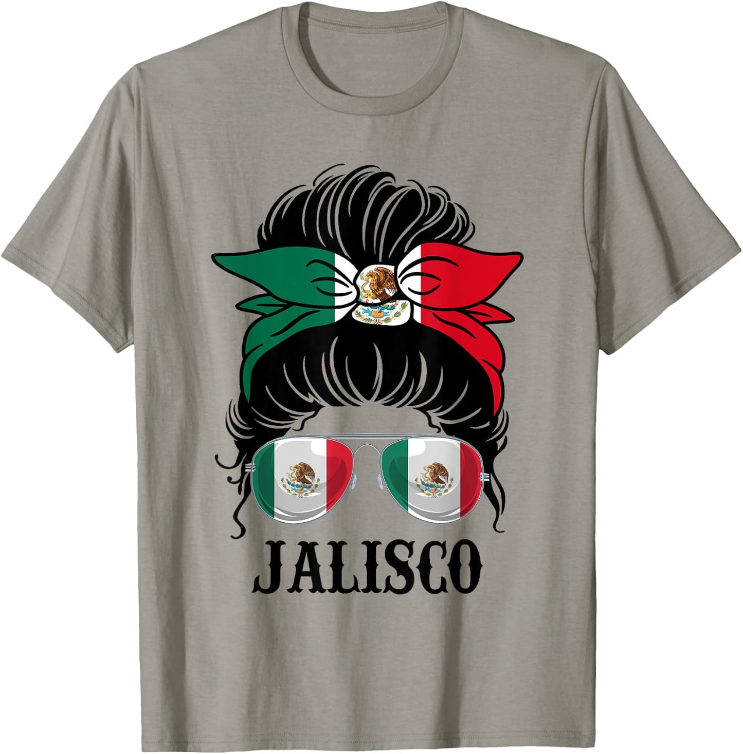 Jalisco Mexico Pride Mexican Flag State T-Shirt - T-Shirt | Sand