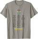 CROSS COLOURS HBCU | Historically Black Colleges | Higher Learning - White, Small, Short Sleeve T-Shirt - T-Shirt | Sand