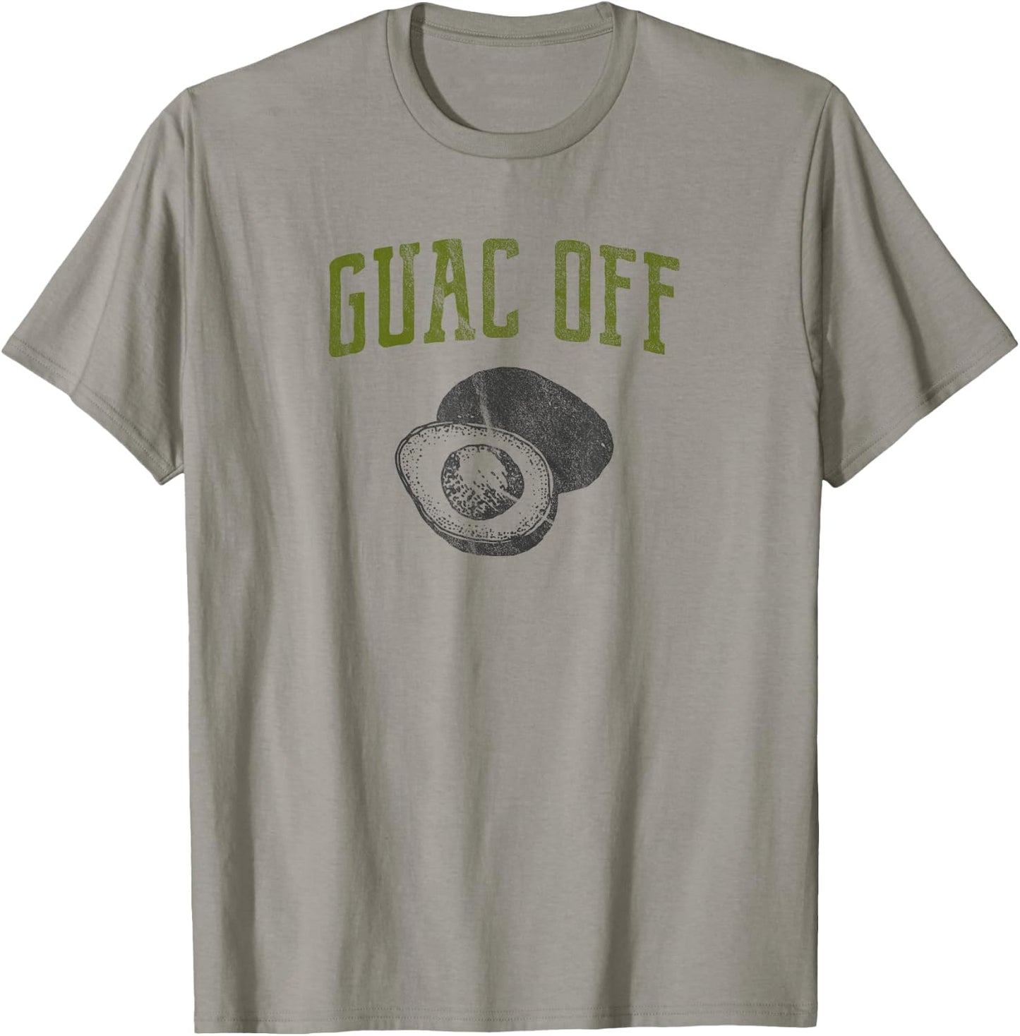 Funny Guac - Guac Off T-Shirt - T-Shirt | Sand