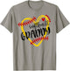 Personalized Softball Heart Cute Granny Women Softball T-Shirt - T-Shirt | Sand